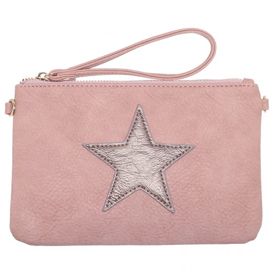 kleine roze tas met ster