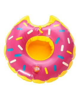 inflatable cup holder donut